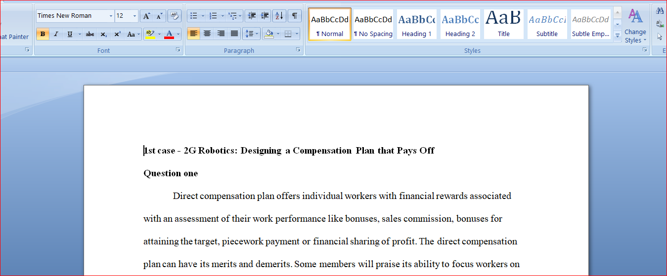 Designing a Compensation Plan that Pays Off