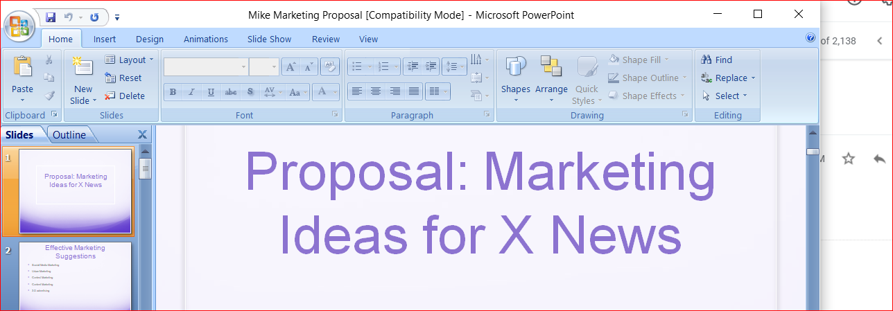 Marketing Ideas for X News