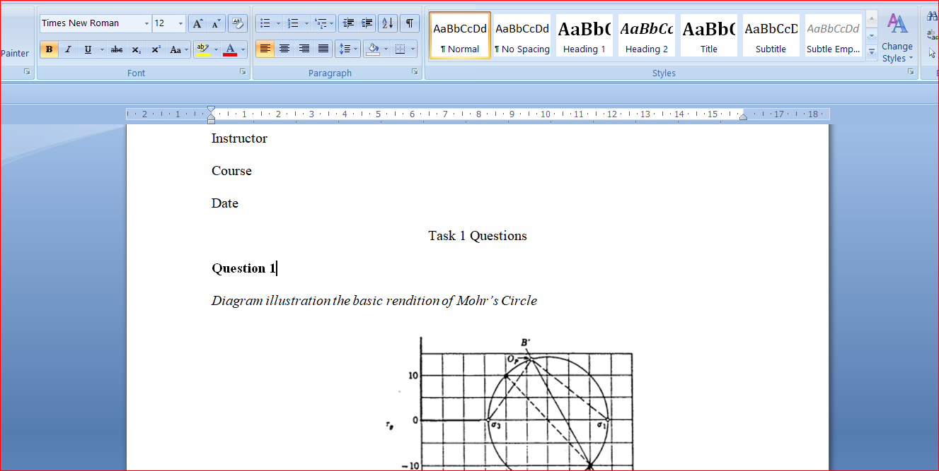 Task 1 Questions