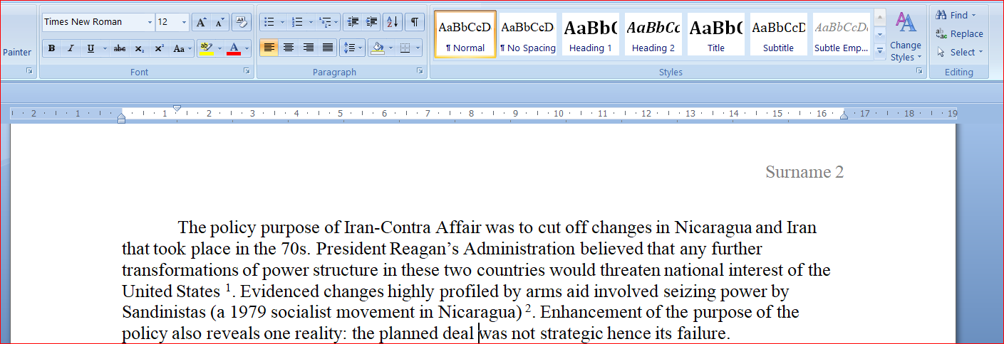 The Iran-Contra Affair