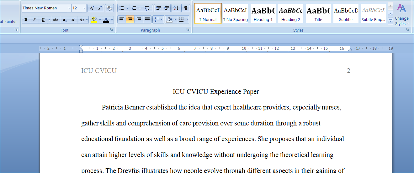 CVICU Experience Paper2