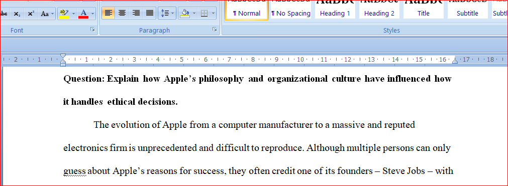 Apple's Philosophy