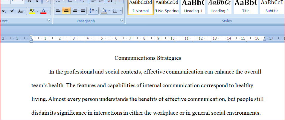 Communication strategies doc2