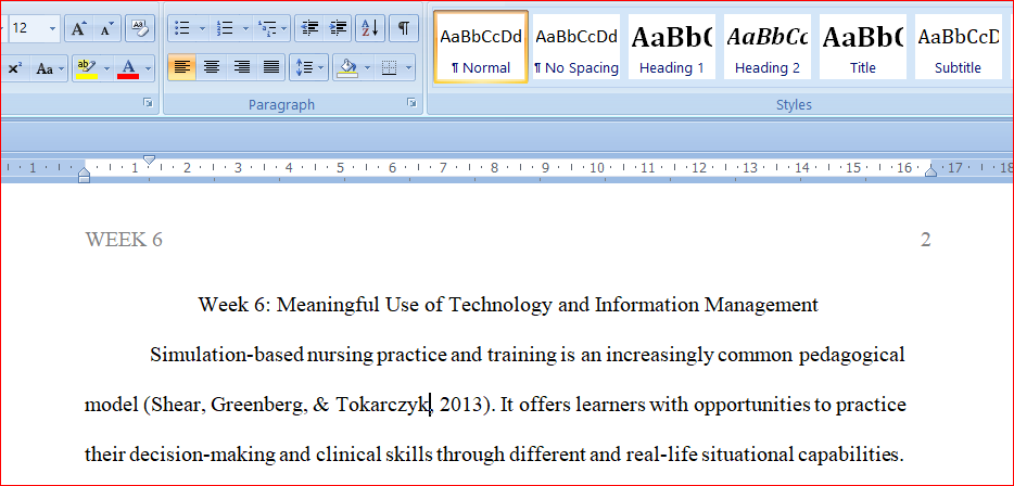 Technology and Information doc