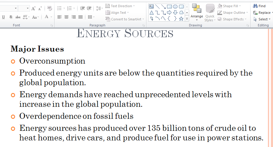 Threats to the Global Environment