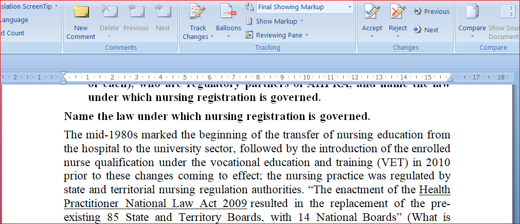 write a case study of an enrolled nurse