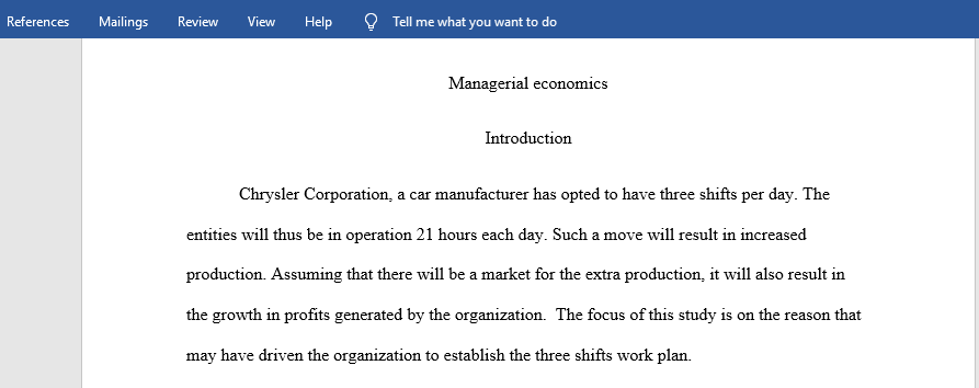 managerial economics