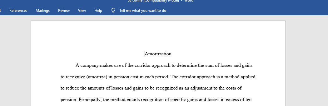 Amortization