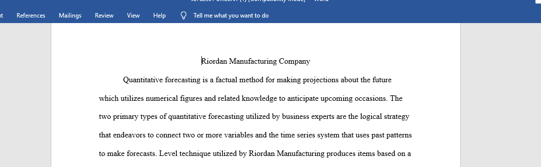 Riordan Manufacturing Company