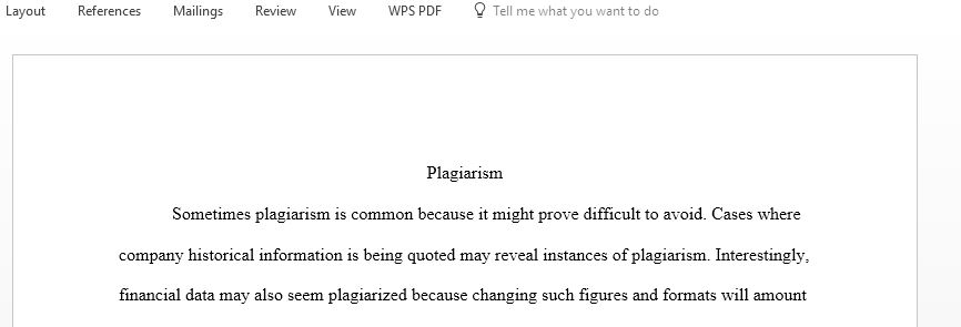 An excerpt from an article called Plagiarism Doesn't Bother Me by Professor Gerald Nelms
