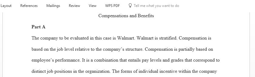 Compensations and benefits essay