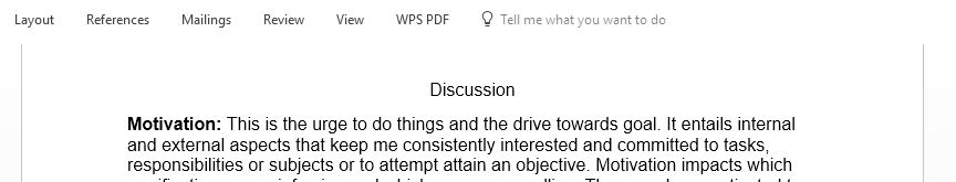 Describe ten (3) things, in paragraph form, that have had the most impact on your life