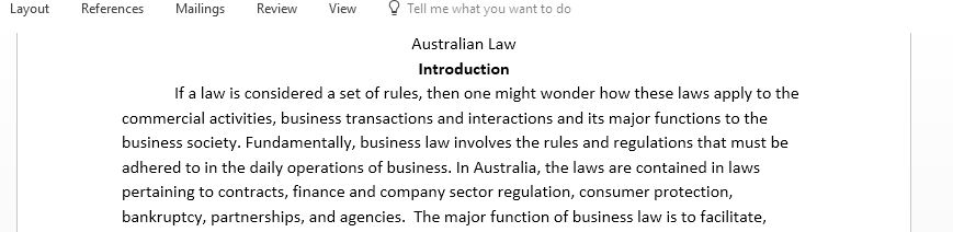 How does the parliament regulate the conduct of society particularly with reference to business transactions and interactions