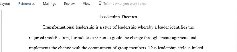 How would you apply the transformational theory leader-member theory (LMX)
