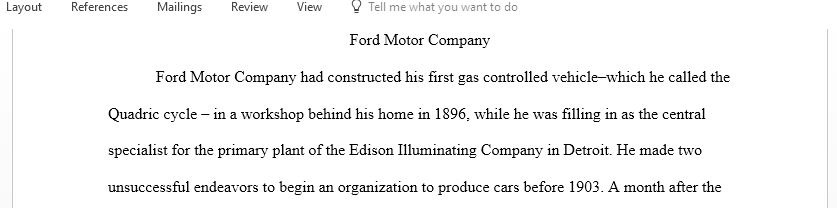 My company stock is Ford Motor Co. select any 5 ratios and analyze the past 3 years of the selected financial ratios for the company
