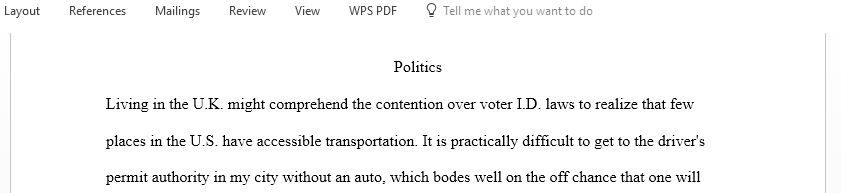 Reflect on the voter participation campaign financing and the legitimacy of elections