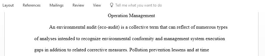 Select one of the products described in the eco-audit case study