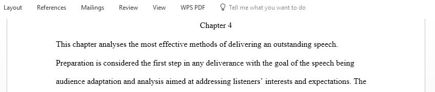 Selecting an Appropriate Speech Goal