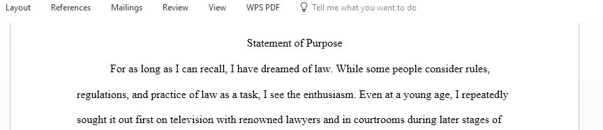 The statement of purpose will provide an opportunity to explain any extenuating circumstances that you feel could add value to your application