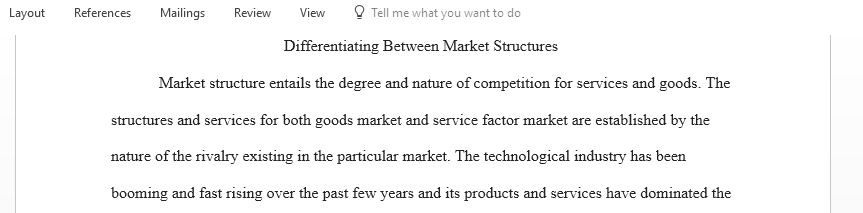 You will apply important microeconomics concepts toward the competitive strategies of an organization that operates in an industry of your choice