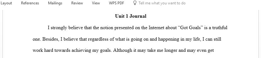 A popular phrase on the Internet is that your goals do not care how you feel, what do you think about this outlook