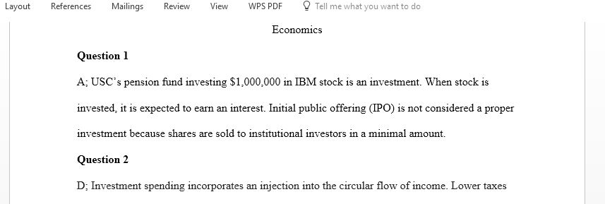 Which of the following would be considered investment, to an economist