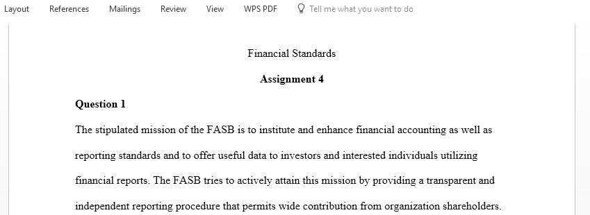 Answer the following Financial Accounting Standards Board(FASB) and Codification questions