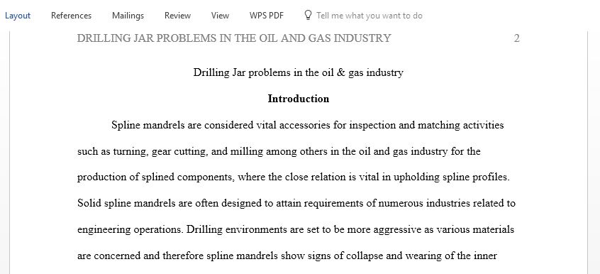 Drilling Jar problems in the oil & gas industry