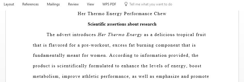 Evaluate this product Her Thermo Energy Performance Chew