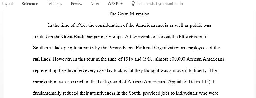 In what ways did the Great Migration changed African Americans life between 1916-1940