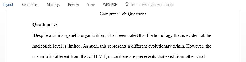 Is the Pol protein of HIV‐1 more closely related to the Pol protein of HIV‐2 or to the Pol protein of simian immunodeficiency virus SIV