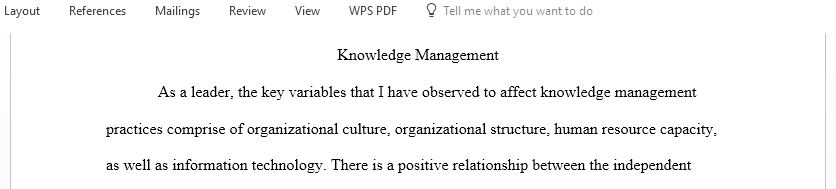 Provide arguments against the implementation of a full scale knowledge management program possibly citing personal experiences