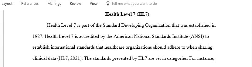 Health Level 7 Organization