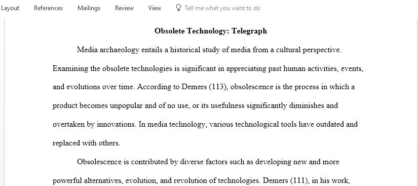Select and analyze a media or technology medium and write an essay about it based on the Media Archeology Framework by Parikka