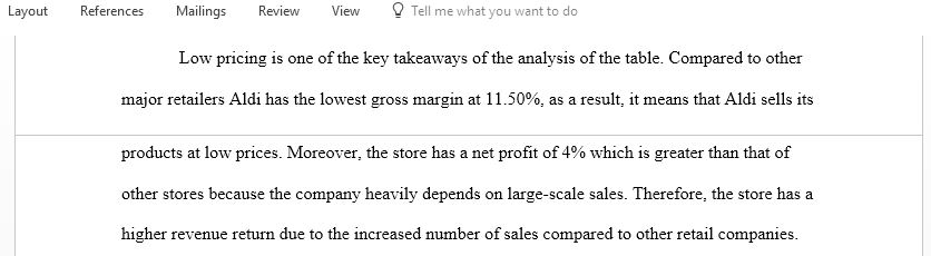 Aldi Case study