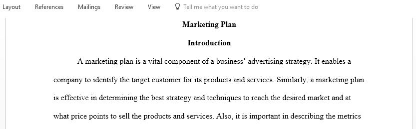Choose a single target market to focus your marketing plan on