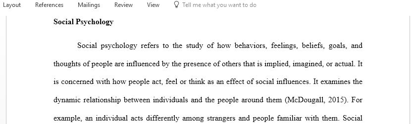 Choose a topic related to General Psychology and research it