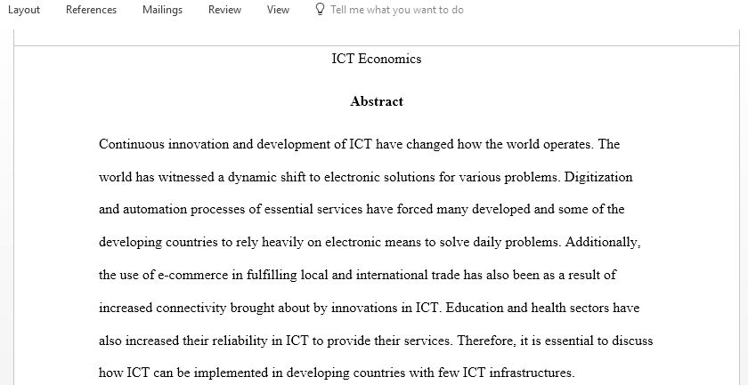 Describe how innovative use of ICT is playing a role in educating children and adults in the developing world