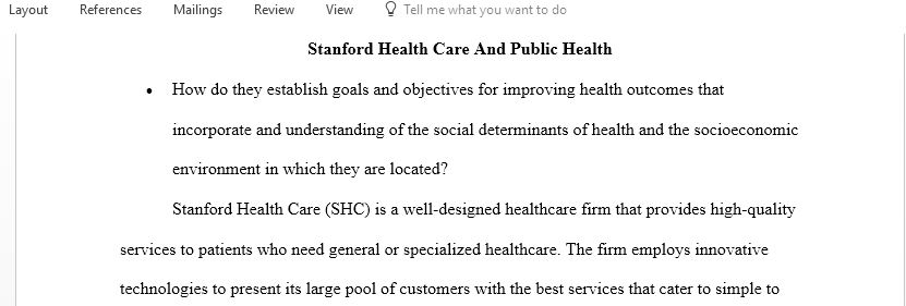 Explore how healthcare organizations handle Public Health both before and after restructuring