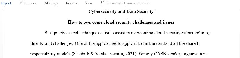 How to overcome cloud security challenges and issues