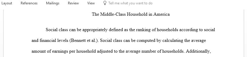 Read and reflect on the PEW Research Are you in the American middle class and using the income calculator determine your social class at