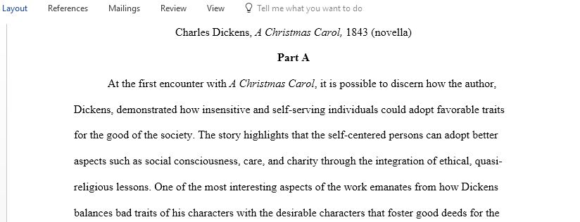 Record your initial reaction to A Christmas Carol by Charles Dickens
