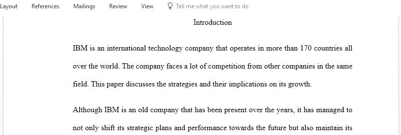 Describe IBM strategic shifts over the last 20 years