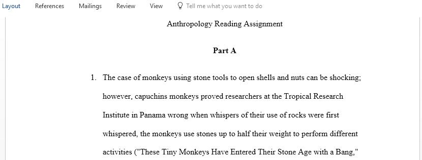These tiny monkeys have entered their Stone Age with a bang Article summary
