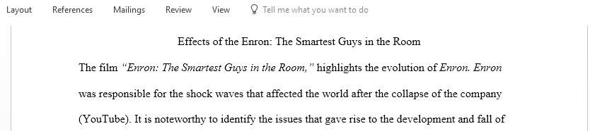 What did the Enron scandal do the accounting industry