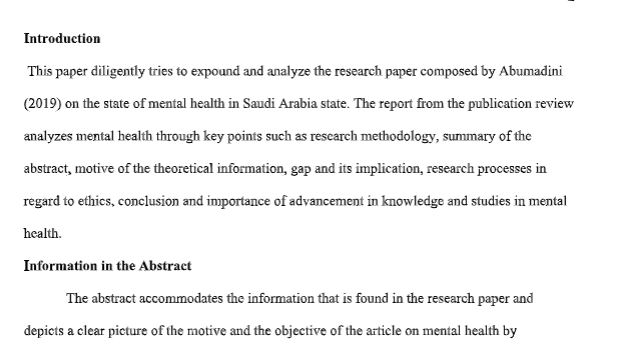 Analyze A Research Paper on Critical Thinking Assignment