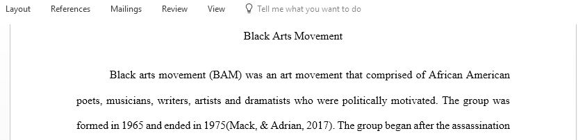 Black Arts Movement