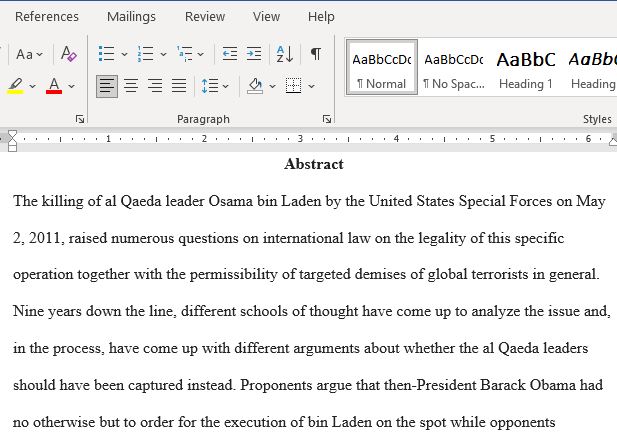 Did President Obama Have Or Not Have Legal Authority To Order And Execute The Plan For Operation Geronimo