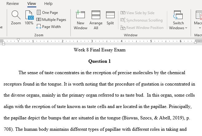 How Do We Experience Taste. Be Sure to Discuss the Composite of The Five Basic Taste Sensations