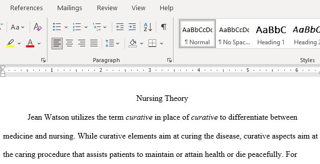 Identify An Outcome of Nursing Practice in Your Area of Practice That Can Be Improved